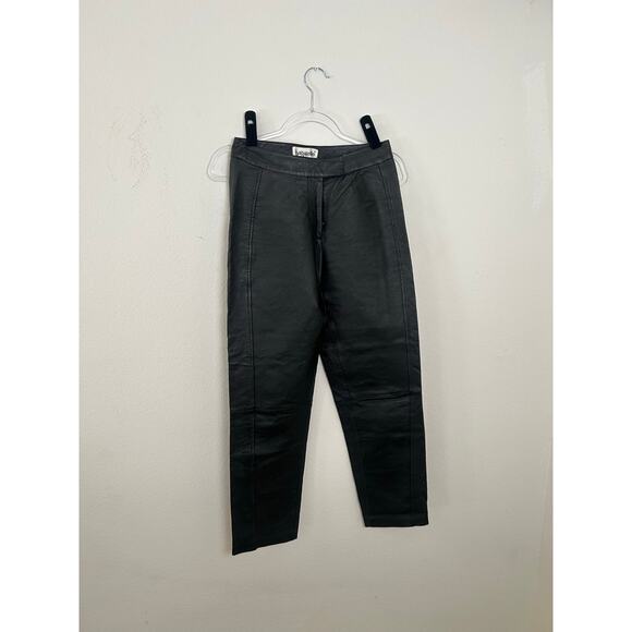 bagatelle Pants - Vintage Bagatelle Women's Leather pants Small Grunge